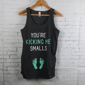 Black Graphic Tank Top